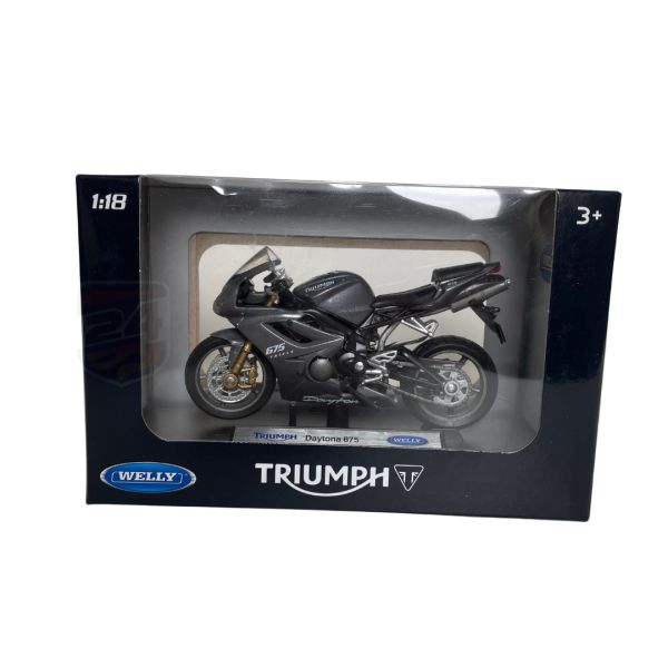 Machete On Road Welly Macheta Triumph DAYTONA 675 2006-2012 1:18