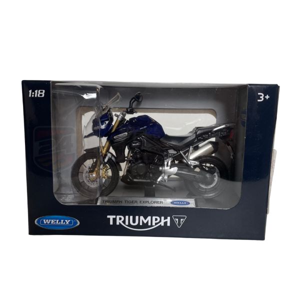 Machete On Road Welly Macheta Triumph TIGER 1200 1:18