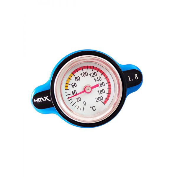 Hoses and Caps 4MX Blue Safe Thermo Radiator Cap Japanese