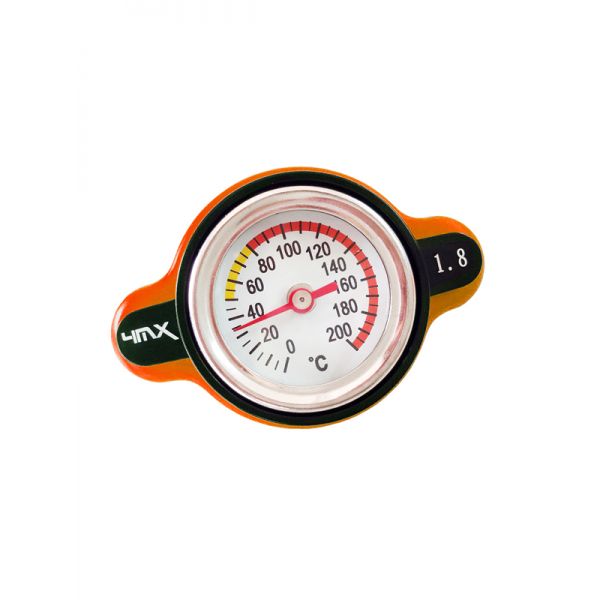 Hoses and Caps 4MX Orange Safe Thermo Radiator Cap KTM/HQV/GAS/HUSA
