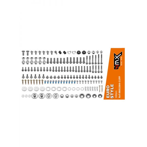 Tools 4MX Bolt Kit Pro Pack KTM / Husaberg / Husqvarna 2003- 160 Pieces