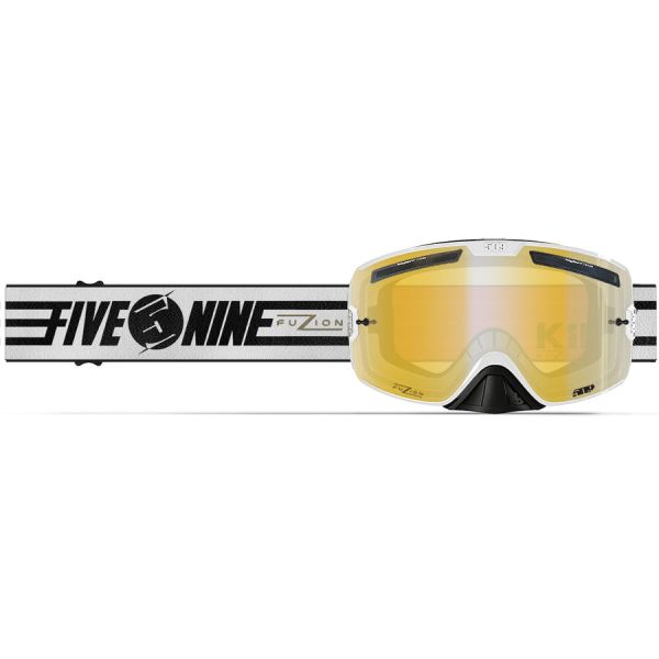 Ochelari MX-Enduro 509 Ochelari Enduro Kingpin Fuzion Flow White Tint Lens Yellow23