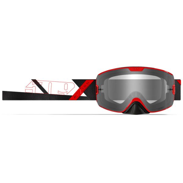 Ochelari MX-Enduro 509 Ochelari Enduro Kingpin Fuzion White/Red Clear Lens 23