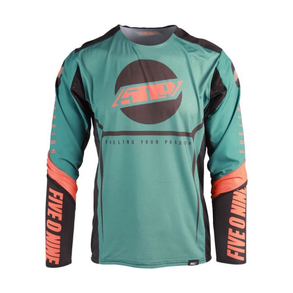 Tricouri MX-Enduro 509 Tricou Moto MX Race 5 Sci-Fi Green 23