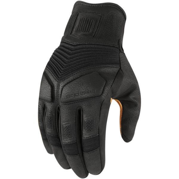 Manusi Moto Sport si Piele Icon Manusi Moto Piele Nightbreed Black