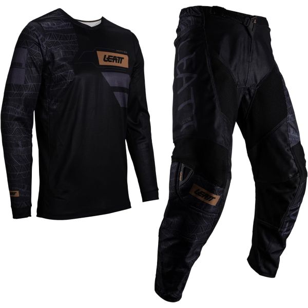 Combo MX Enduro Leatt Combo MX/Enduro Pantaloni + Tricou Ride Kit 3.5 Black 25