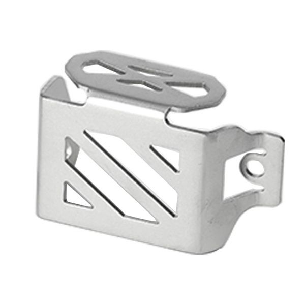 Brake Reservoir Guard CFMOTO Rear Brake Reservoir Guard 450MT Silver