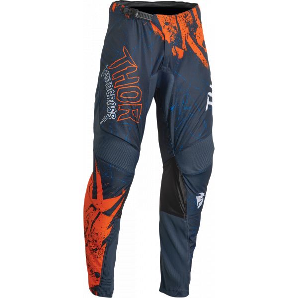 Pantaloni MX-Enduro Copii Thor Pantaloni Moto Enduro Copii Sector Gnar Midnight/Orange 23
