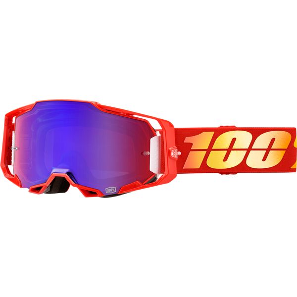 Ochelari MX-Enduro 100 la suta Ochelari Moto Enduro Armega Nktwn Mir Rd/bl 50005-00020