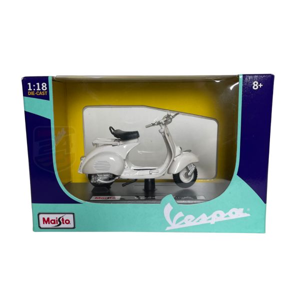 Machete On Road Maisto Macheta Vespa 150 1956 Black/White 1:18
