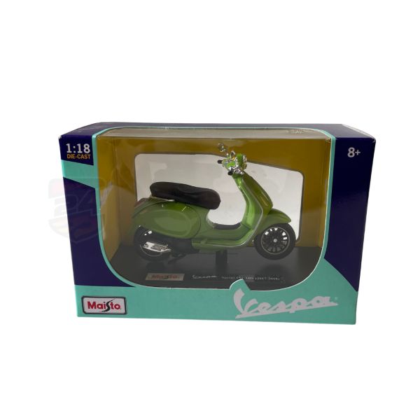 Machete On Road Maisto Macheta Vespa Sprint 150 abs 2017/2018 Green 1:18