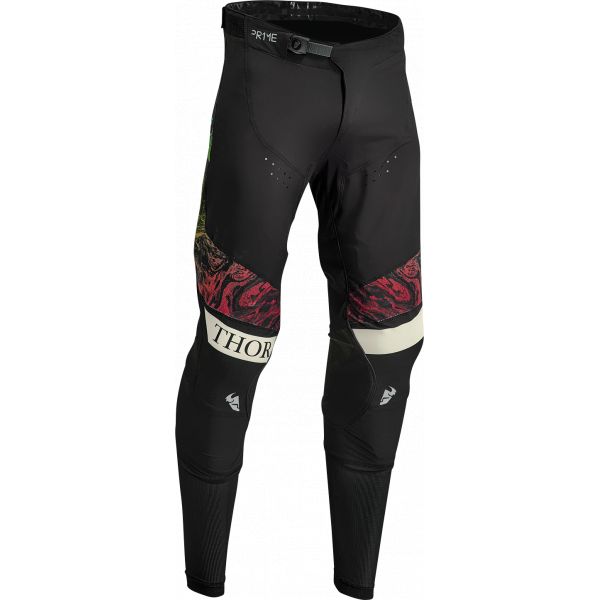 Pantaloni MX-Enduro Thor Pantaloni Moto Enduro Prime Melter Black/White 23