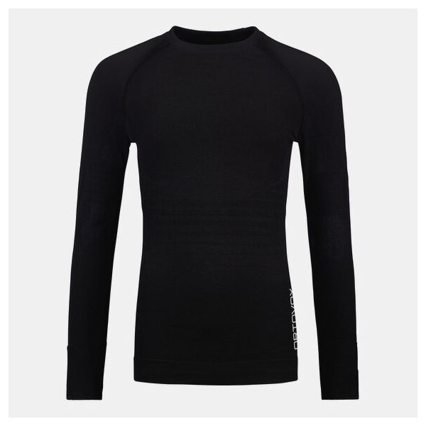Underlayer Snow Ortovox Bluza Snowmobil Dama Base Layer 230 Competition Long Sleeve Black Raven