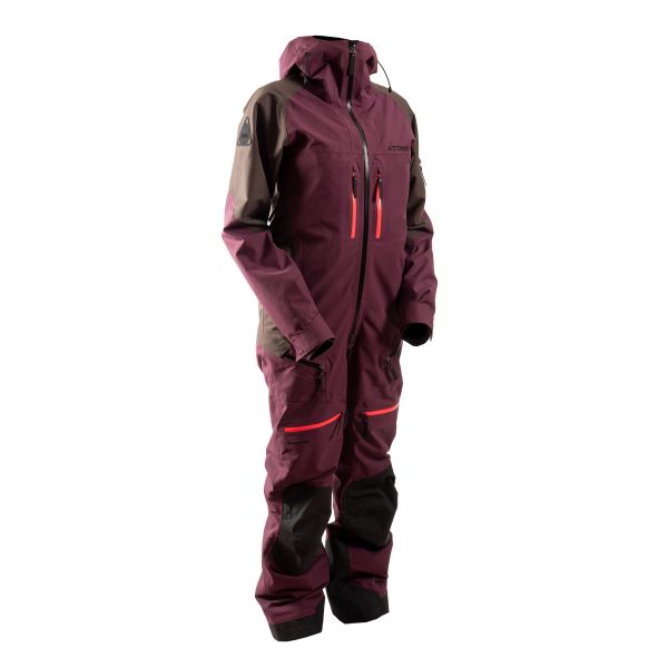 Women's Monosuits Tobe Women Snowmobil Monosuit Non-Insulated Ekta Prune Purple