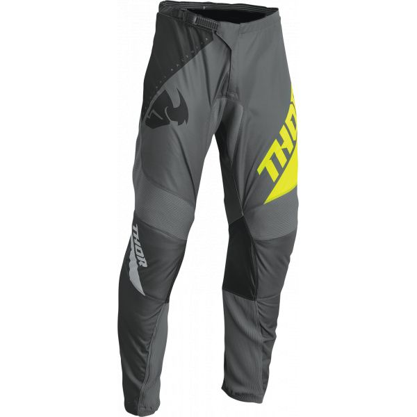 Pantaloni MX-Enduro Thor Pantaloni Moto Enduro Sector Edge Gray/Acid 23
