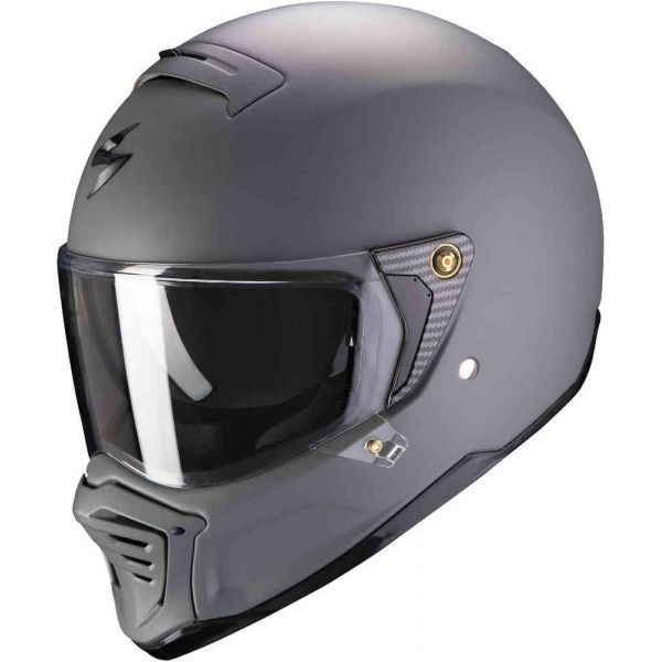 Full face helmets Scorpion Exo Moto Helmet Full-Face Hx1 Solid Gri Ciment
