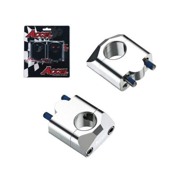 Handlebar Accessories Accel 22>28mm 35mm Black Elevating Handle Bar