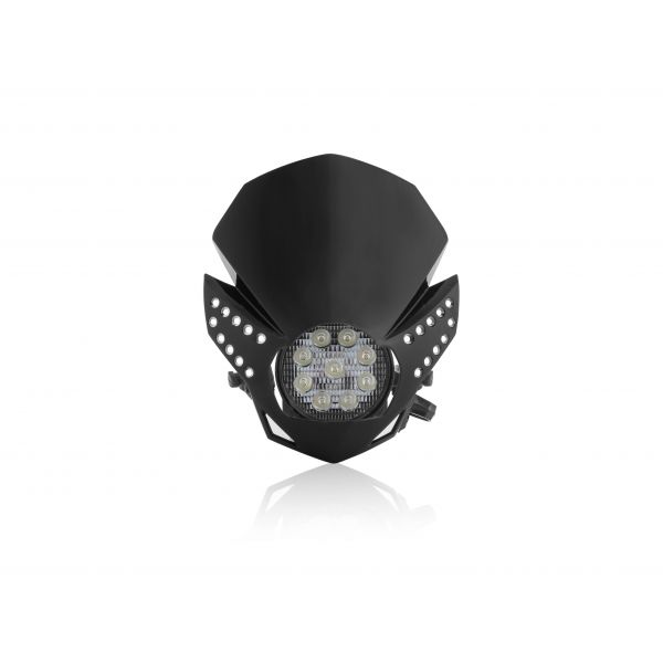  Acerbis Universal Fulmine Headlight Black