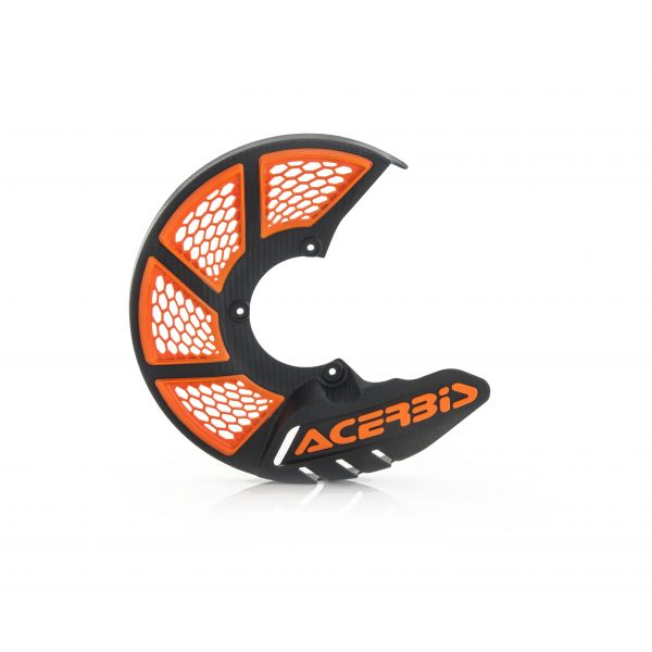 Protectii Disc Frana Acerbis Protectie Disc Frana Fata AC X-Brake 2.0 Negru/Portocaliu