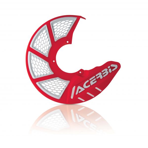 Brake Rotor Protection Acerbis AC X-Brake 2.0 Red/White Front Disc Brake Cover