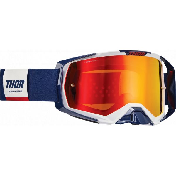 Ochelari MX-Enduro Thor Ochelari Moto Enduro Activate Navy/White 26012793