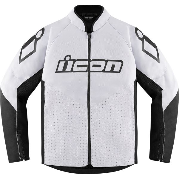 Geci Moto Textil Icon Geaca Moto Textila Hooligan White