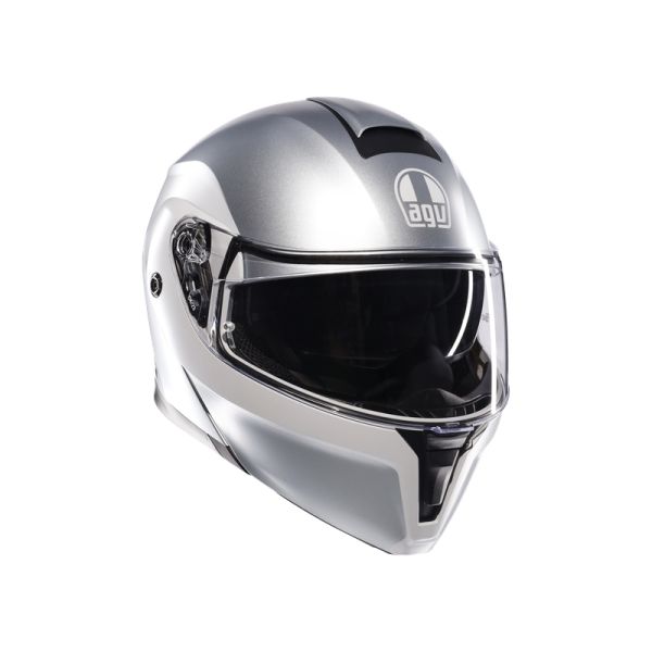 Casti Moto AGV AGV Casca Moto Flip/Up E2206 Mplk Levico Matt Double Light Grey 25