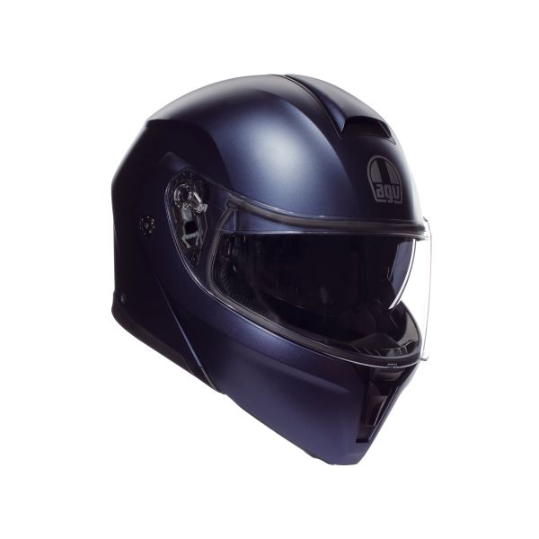 Casti Moto AGV AGV Casca Moto Flip/Up E2206 Mplk Mono Matt Profondo Blue 25