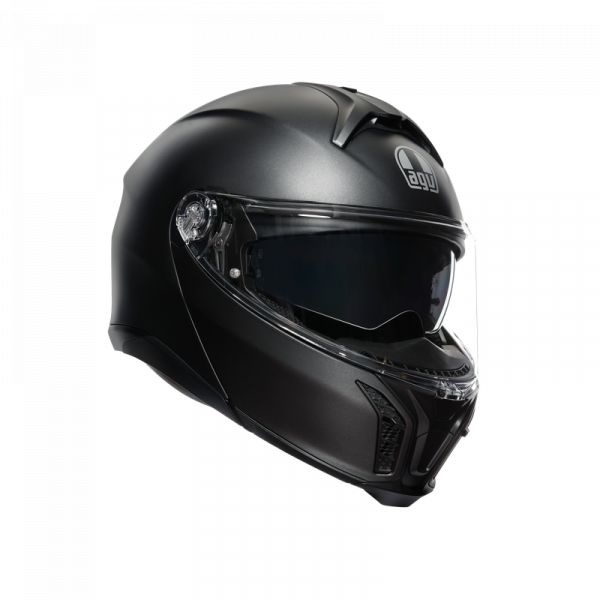 Casti Moto AGV AGV Casca Moto Flip-Up E2206 Solid Mplk Matt Black