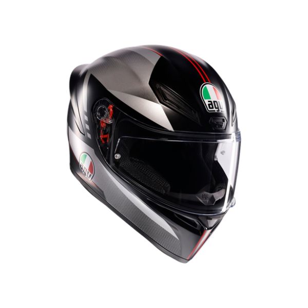 Casti Moto AGV AGV Casca Moto K1 S E2206 Lap Matt Black/Grey/Red 24