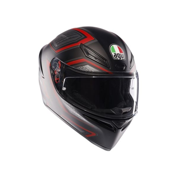 Casti Moto AGV AGV Casca Moto K1 S E2206 Sling Matt Black/Red 24