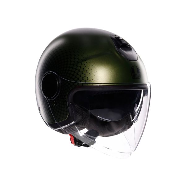 Casti Moto AGV AGV Casca Moto Open Face/Jet Eteres E2206 Andora Matt Green/Black 25