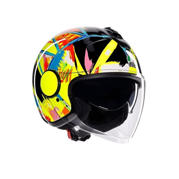 Casti Moto AGV AGV Casca Moto Open Face/Jet Eteres E2206 Rossi Winter Test 2019 25
