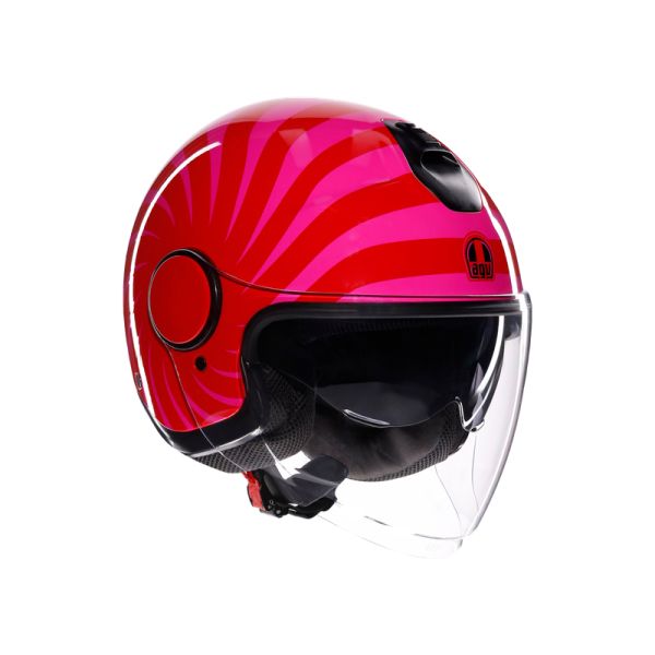 Casti Moto AGV AGV Casca Moto Open Face/Jet Eteres E2206 Tropea Red/Pink 25