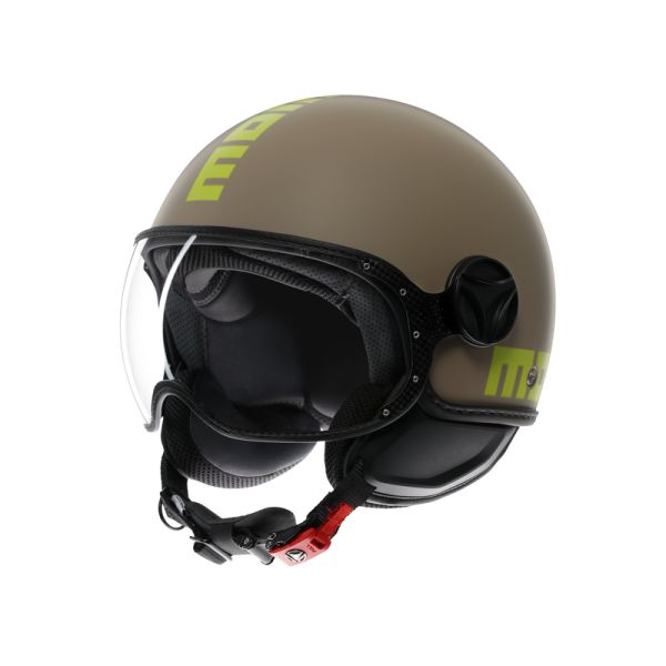 Casti Moto AGV AGV Casca Moto Open Face/Jet FGTR Classic Momodesign E2206 Mono Matt Sand/Lime 25