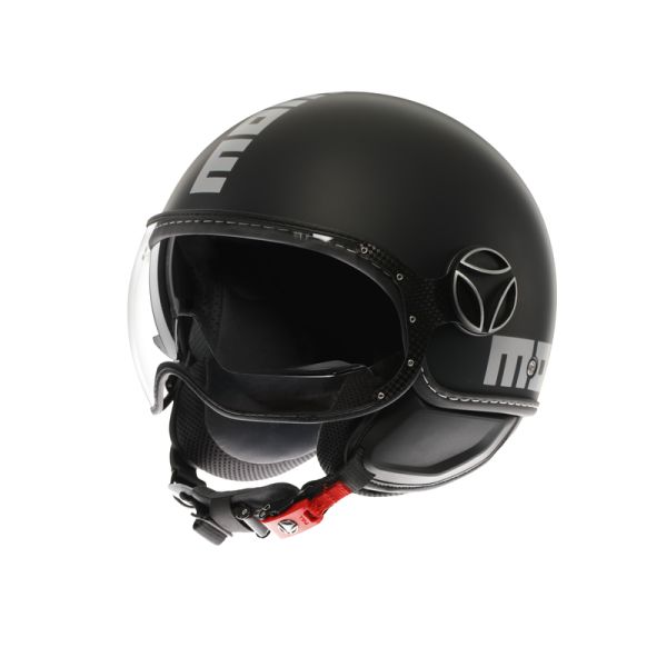 Casti Moto AGV AGV Casca Moto Open Face/Jet FGTR Evo Momodesign E2206 Mono Matt Black/Silver 25