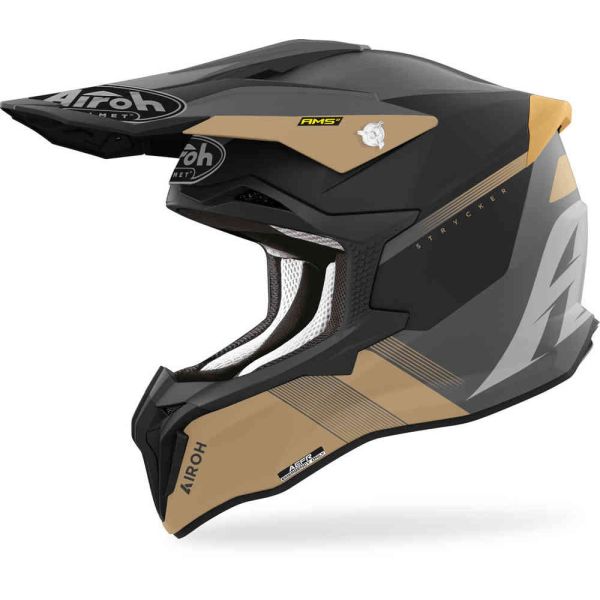 Casti Cross-Enduro Airoh Casca Moto MX/Enduro Strycker Blazer Brown 24