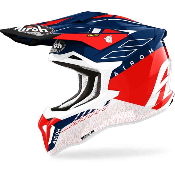 Casti Cross-Enduro Airoh Casca Moto MX/Enduro Strycker Skin Red Matt 24