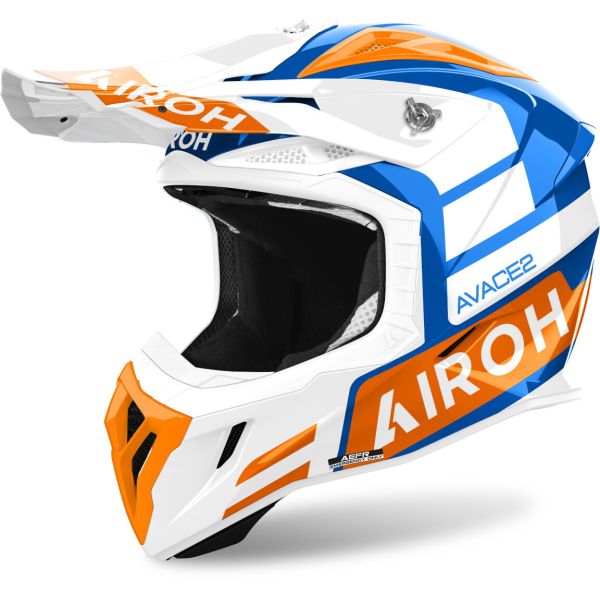 Casti Cross-Enduro Airoh Casca Moto MX/Enduro Aviator Ace 2 Sake Orange 25