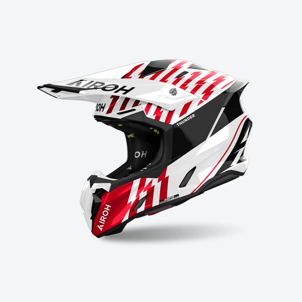 Casti Cross-Enduro Airoh Casca Moto MX/Enduro Twist 3 Thunder Red 24