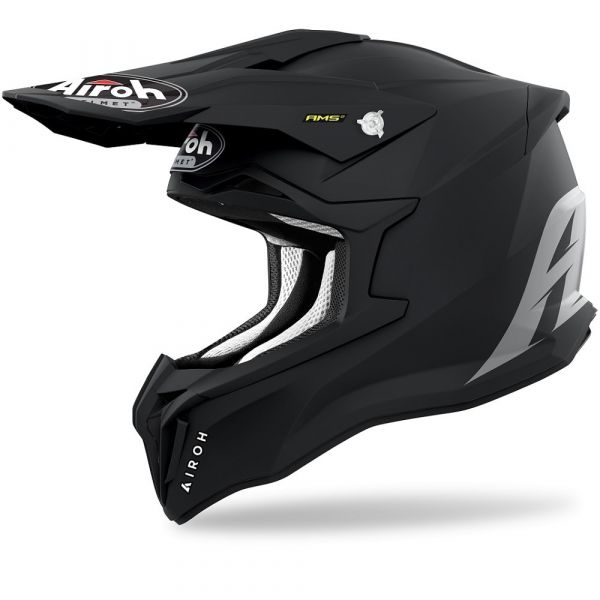 Casti Cross-Enduro Airoh Casca Moto MX Strycker Black Matt 2021