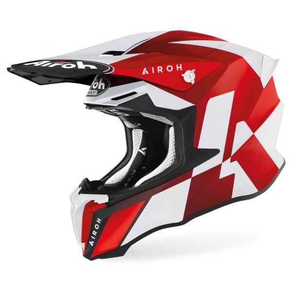 Casti Cross-Enduro Airoh Casca Enduro Twist 2.0 Lift Red Matt