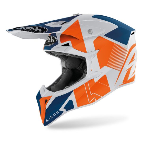 Casti Cross-Enduro Airoh Casca Moto Enduro Wraap Raze Orange Matt