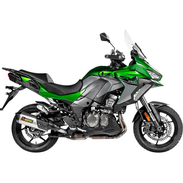 Motorcycle Exhaust Akrapovic Final Exhaust Slip-On Line Kawasaki Klz 1000