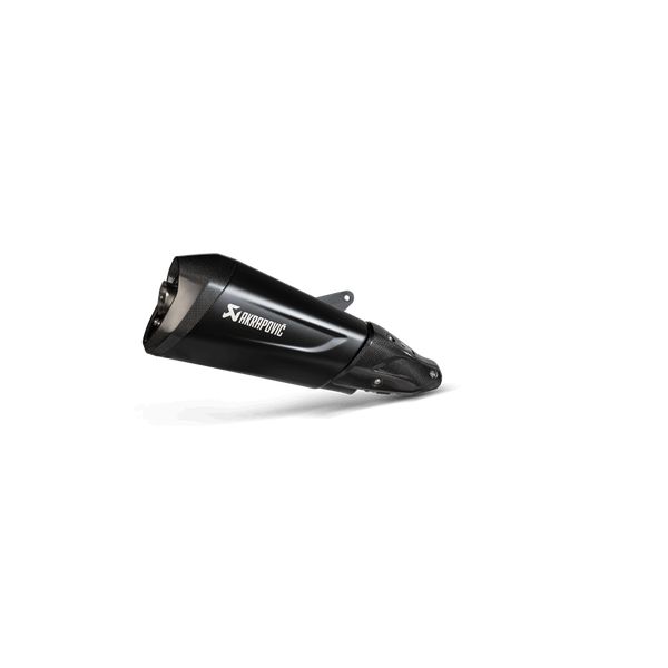 Motorcycle Exhaust Akrapovic Slip-on Exhaust Muffler SS BLK GTS300 S-VE3SO10-HZDFBL