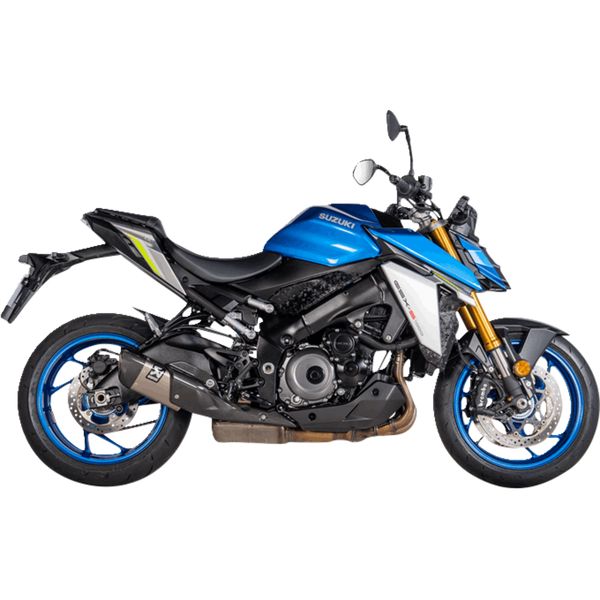 Motorcycle Exhaust Akrapovic Slip-on Exhaust Muffler TI/CF GSX-S1000 S-S10SO17-HAPT