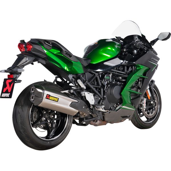 Motorcycle Exhaust Akrapovic Slip-on Exhaust Muffler TI CF NINJA H2 SX S-K10SO30-HGIT