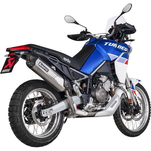 Motorcycle Exhaust Akrapovic Slip-on Exhaust Muffler TI/CF TUAREG 660 S-A6SO1-HGJT