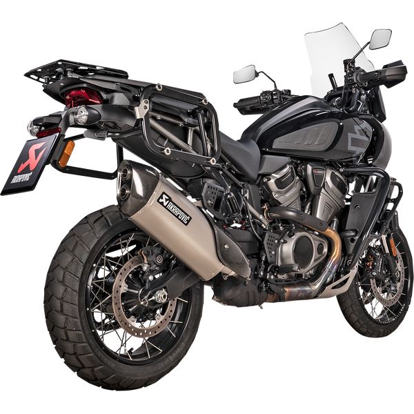 Motorcycle Exhaust Akrapovic Slip-on Exhaust Muffler TI HD Pan America S-HD12SO1-HAFT