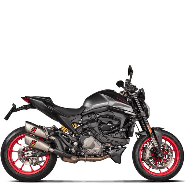 Motorcycle Exhaust Akrapovic Slip-on Exhaust Muffler TI  MONSTER S-D9SO17-HCQT